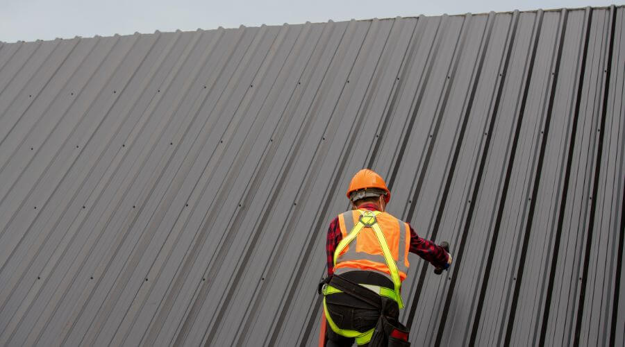 Professional metal roof installation services in Reads Landing, MN
